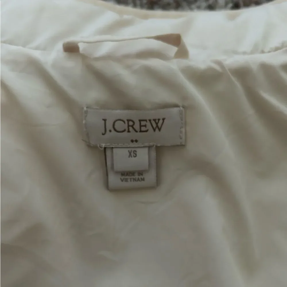 Women’s J. Crew Cream Vest Size XS
